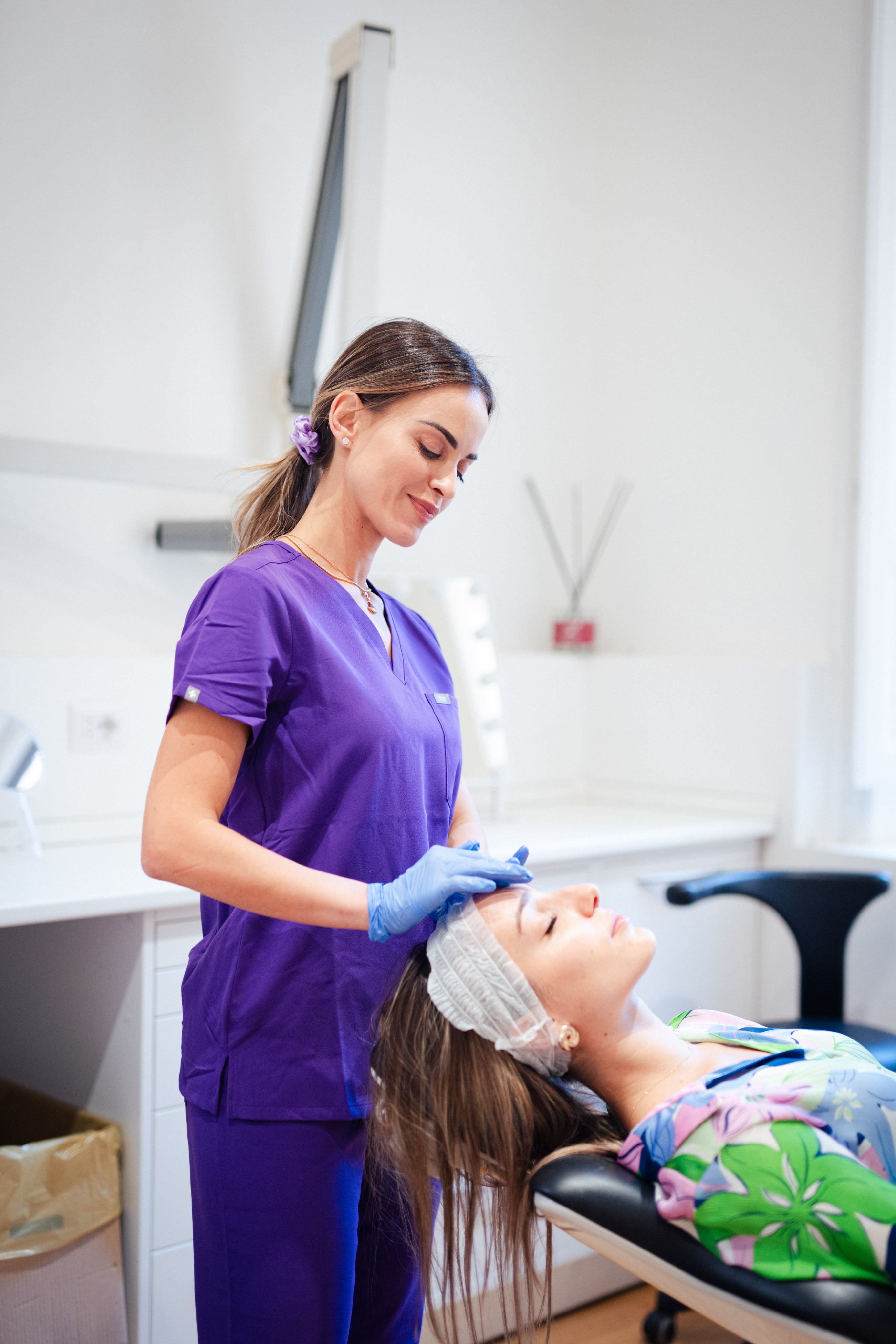 Dr.ssa Chiara al lavoro